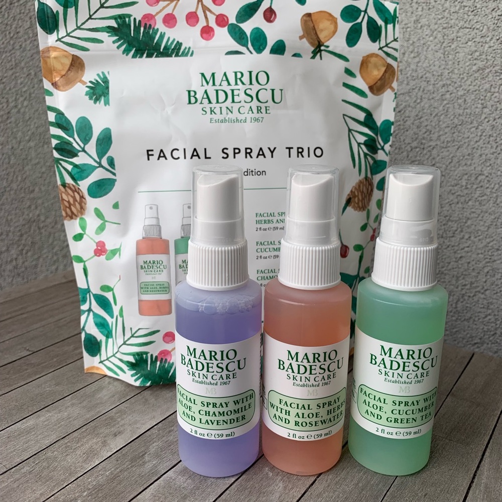 Mario Badescu Skin Care Facial Spray Trio